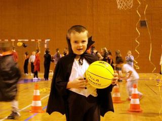Fête d'Halloween de l'école de basket