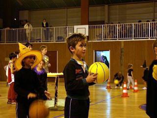 Fête d'Halloween de l'école de basket